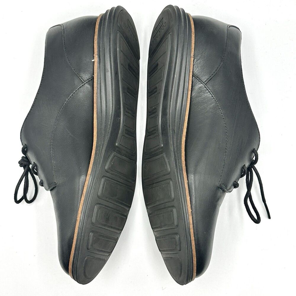 Cole Haan Original Grand PLN Oxford Black Leather Shoes Womens Size 7.5 C W15291 - Picture 6 of 11